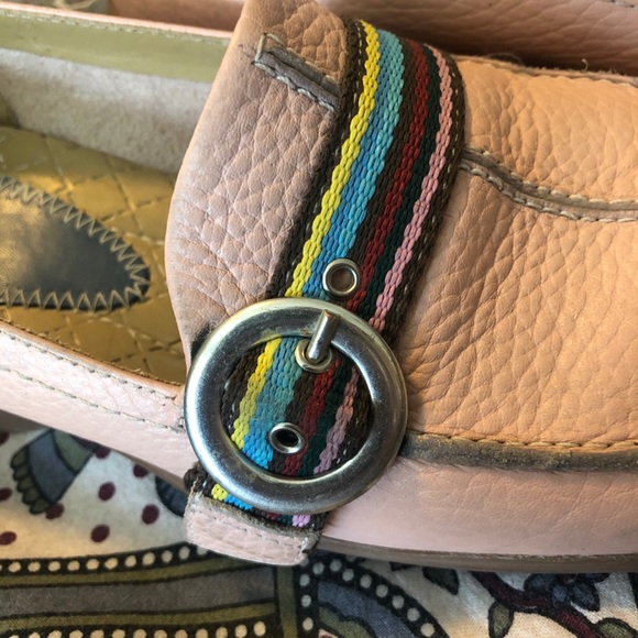 Clarks pink leather loafers - Picture 3 of 4